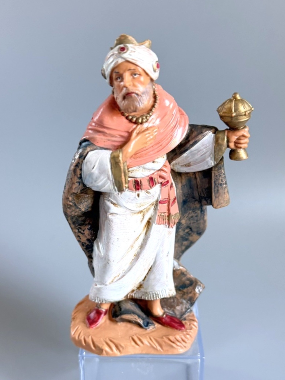 Fontanini King Gaspar72187 Nativity Wise Man 5” Scale Figurine Italy No Box
